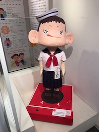 ペコちゃんと横浜展